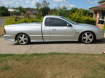 Enlarge Photo - Silver Ford XR6 profile