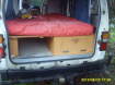 Enlarge Photo - Bed down - storage on left & right under bed