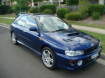 Enlarge Photo - 1998 Subaru WRX Hatchback Blue with 2003 Engine